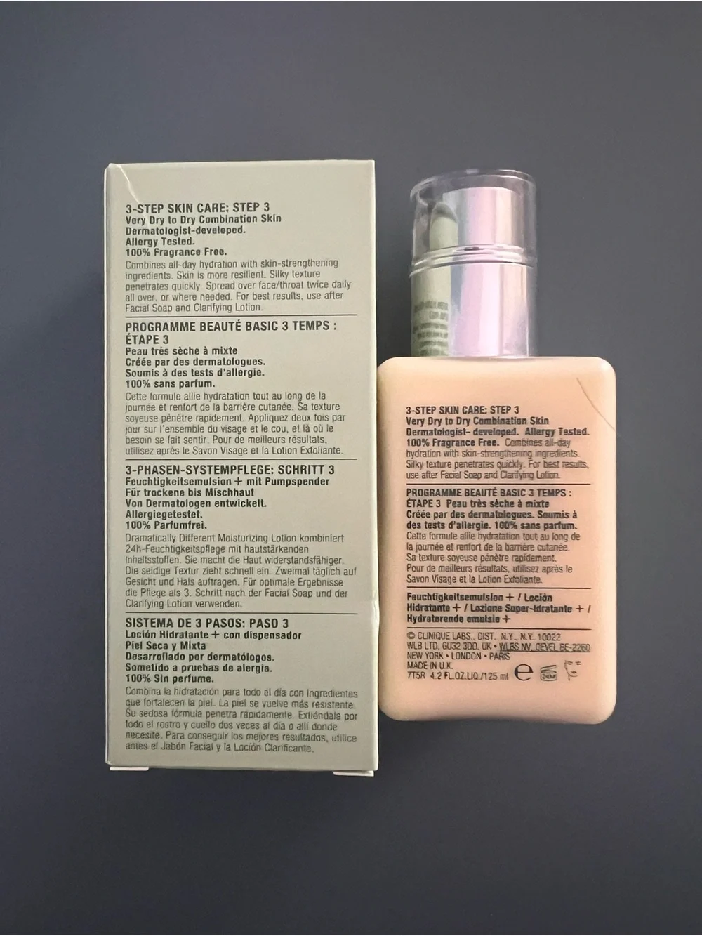 NIB Clinique Dramatically Different Moisturizing Lotion+ (4.2 fl. oz./125 ml)